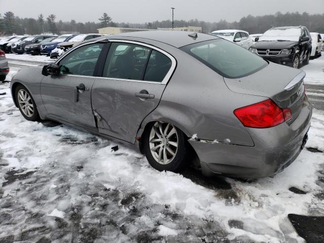 JNKCV61F49M353303 - 2009 INFINITI G37 GRAY photo 2