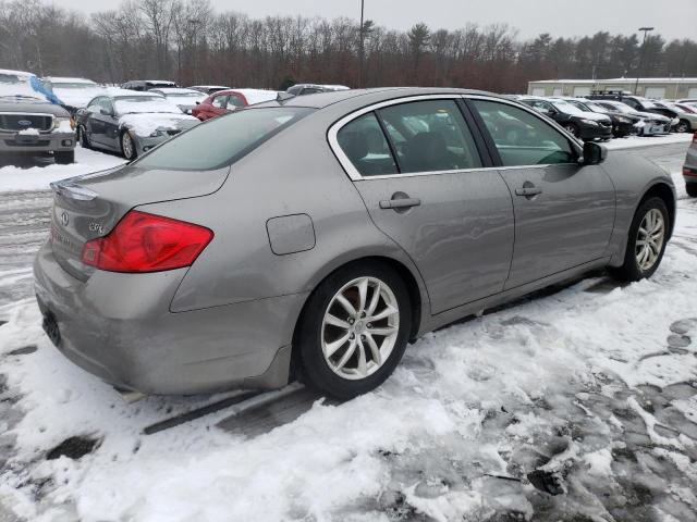 JNKCV61F49M353303 - 2009 INFINITI G37 GRAY photo 3