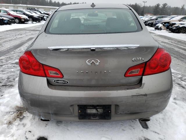 JNKCV61F49M353303 - 2009 INFINITI G37 GRAY photo 6