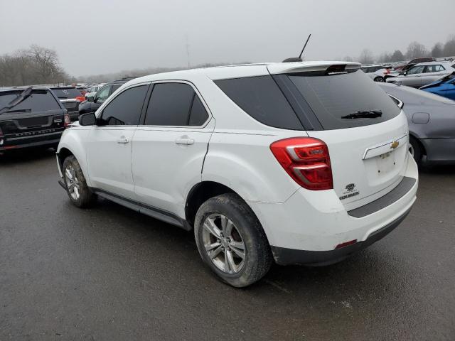 2GNALBEK2H1552298 - 2017 CHEVROLET EQUINOX LS WHITE photo 2