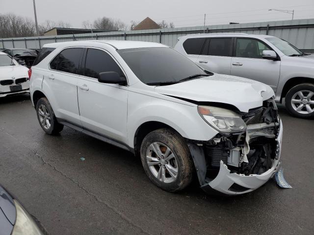 2GNALBEK2H1552298 - 2017 CHEVROLET EQUINOX LS WHITE photo 4