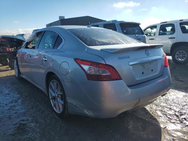 1N4AA51E29C831963 - 2009 NISSAN MAXIMA S SILVER photo 2