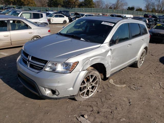 3D4PH7FG5BT537573 - 2011 DODGE JOURNEY R/T SILVER photo 1