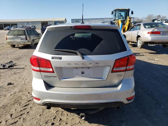 3D4PH7FG5BT537573 - 2011 DODGE JOURNEY R/T SILVER photo 6