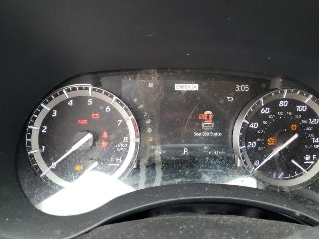 5TDGZRAH5NS540350 - 2022 TOYOTA HIGHLANDER XLE BLACK photo 9