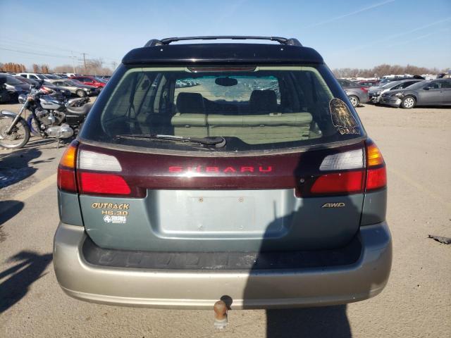 4S3BH806927646197 - 2002 SUBARU LEGACY OUTBACK H6 3.0 LL BEAN TWO TONE photo 6