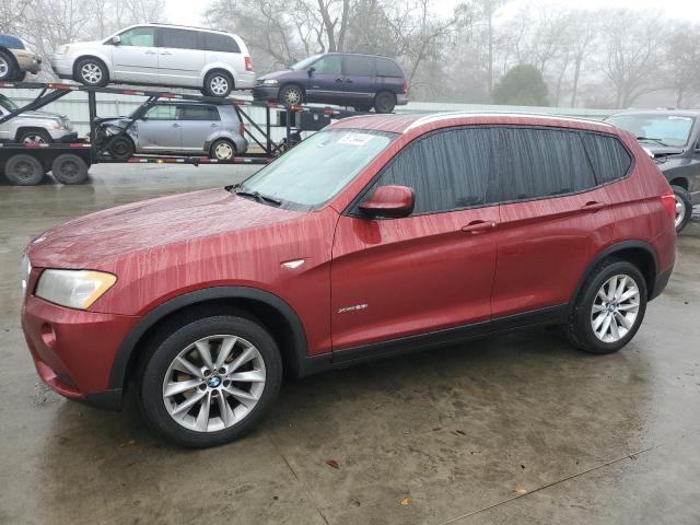 5UXWX9C52E0D19507 - 2014 BMW X3 XDRIVE28I RED photo 1