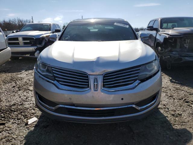 2LMTJ6LR4GBL24150 - 2016 LINCOLN MKX RESERVE ვერცხლისფერი ფოტო 5