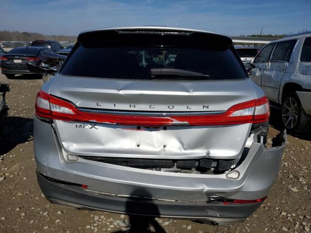 2LMTJ6LR4GBL24150 - 2016 LINCOLN MKX RESERVE SILVER photo 6