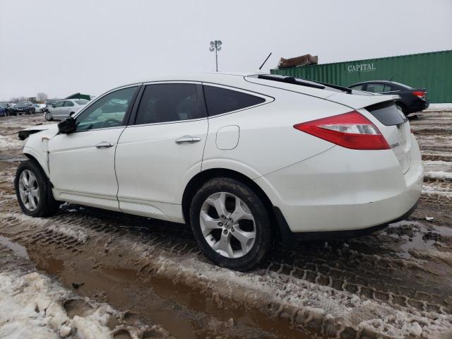 5J6TF2H56CL004672 - 2012 HONDA CROSSTOUR EXL WHITE photo 2