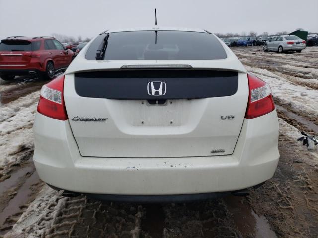5J6TF2H56CL004672 - 2012 HONDA CROSSTOUR EXL Weiß Foto 6