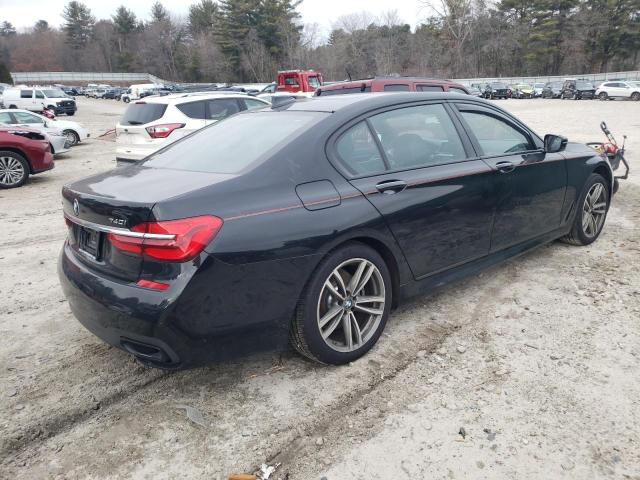 WBA7E4C52KGV70538 - 2019 BMW 740 XI BLACK photo 3