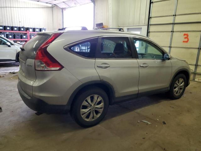 5J6RM4H73CL072277 - 2012 HONDA CR-V EXL SILVER photo 3