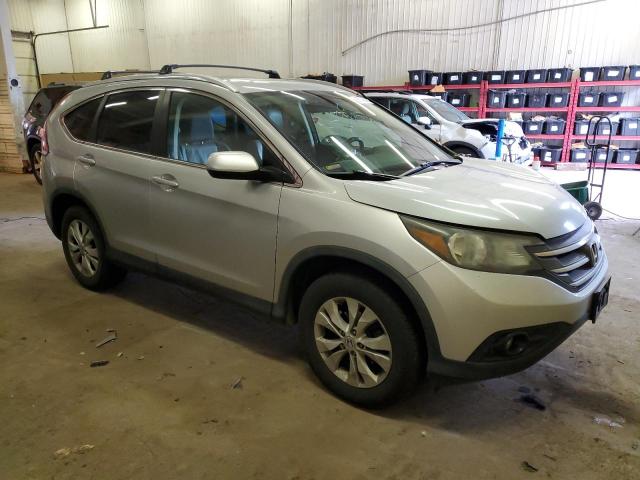 5J6RM4H73CL072277 - 2012 HONDA CR-V EXL SILVER photo 4