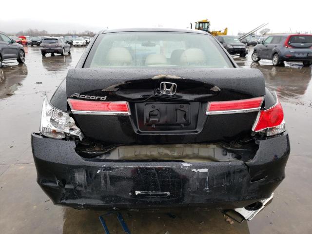 1HGCP2F38BA034546 - 2011 HONDA ACCORD LX Noir photo 6