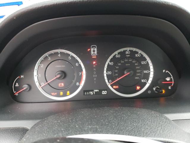 1HGCP2F38BA034546 - 2011 HONDA ACCORD LX Noir photo 9