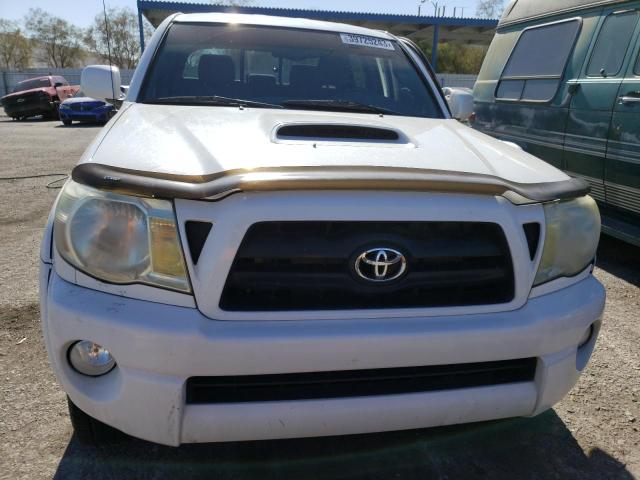 5TEJU62N15Z050708 - 2005 TOYOTA TACOMA DOUBLE CAB PRERUNNER WHITE photo 5