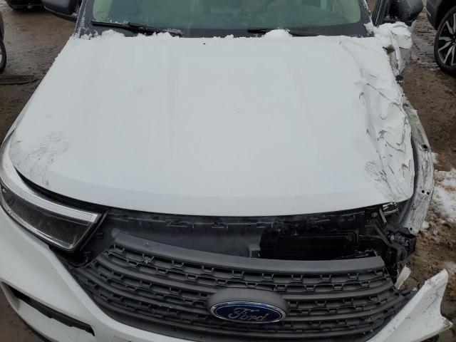 1FMSK8BH4LGC43659 - 2020 FORD EXPLORER WHITE photo 11