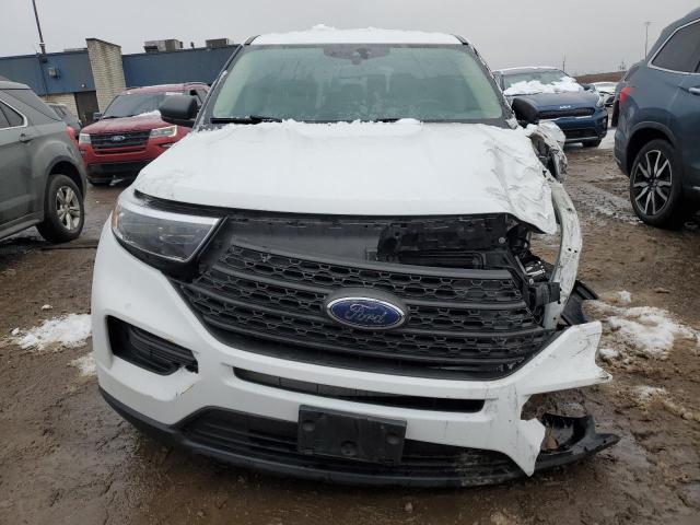 1FMSK8BH4LGC43659 - 2020 FORD EXPLORER WHITE photo 5