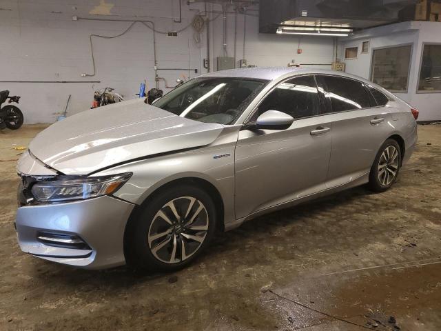 1HGCV3F14KA010108 - 2019 HONDA ACCORD HYBRID SILVER photo 1