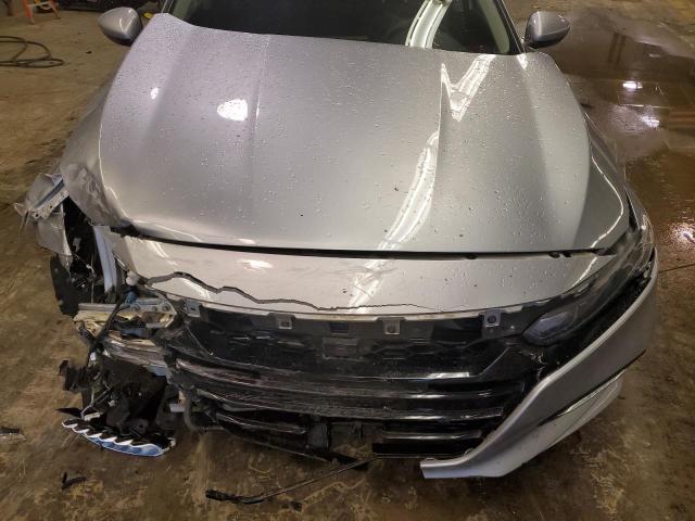 1HGCV3F14KA010108 - 2019 HONDA ACCORD HYBRID SILVER photo 11