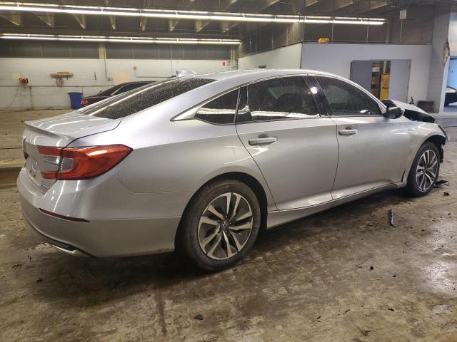 1HGCV3F14KA010108 - 2019 HONDA ACCORD HYBRID SILVER photo 3