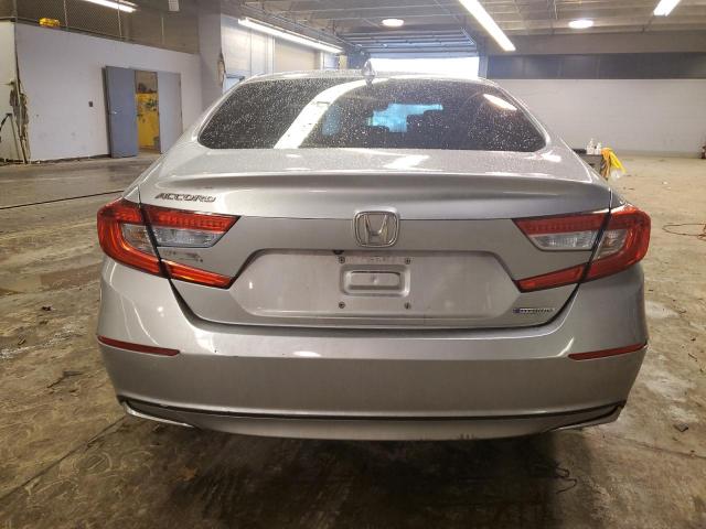 1HGCV3F14KA010108 - 2019 HONDA ACCORD HYBRID SILVER photo 6