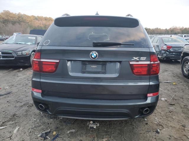 5UXZW0C56D0B91427 - 2013 BMW X5 XDRIVE35D GRAY photo 6