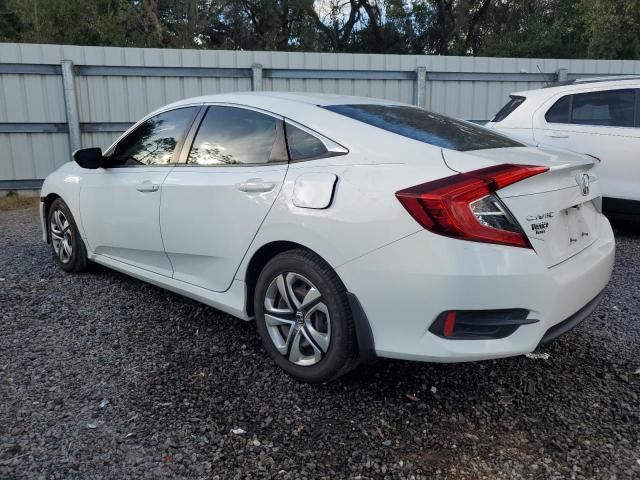 19XFC2F65JE017247 - 2018 HONDA CIVIC LX WHITE photo 2