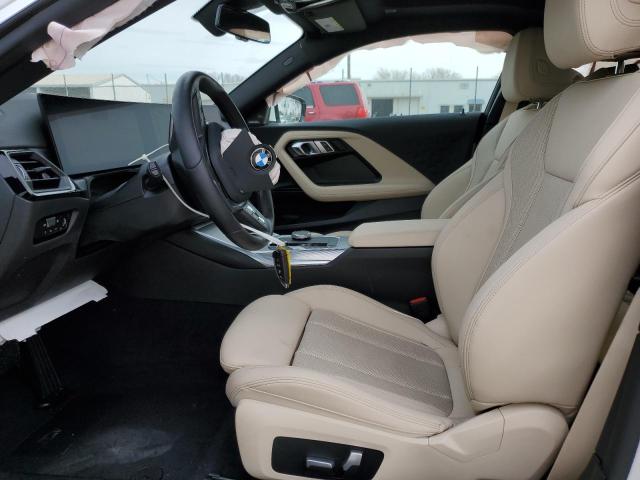 3MW23CM00P8C80060 - 2023 BMW 230I WHITE photo 7