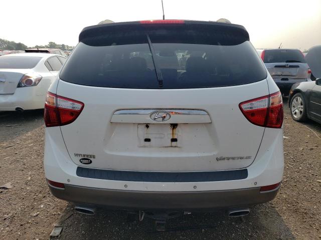 KM8NU13C48U058781 - 2008 HYUNDAI VERACRUZ GLS WHITE photo 6