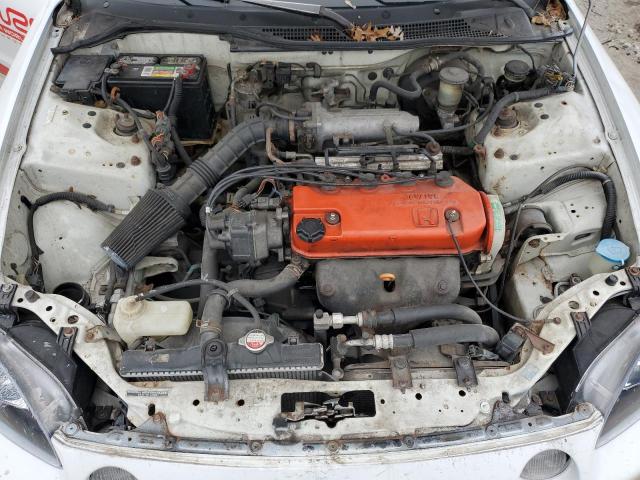 JHMEG1140PS000716 - 1993 HONDA CIVIC DEL SOL S WHITE photo 11