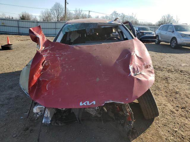 KNDC3DLC6N5060327 - 2022 KIA EV6 LIGHT RED photo 5