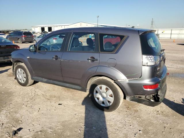 JA4AS2AW4AZ001057 - 2010 MITSUBISHI OUTLANDER ES GRAY photo 2