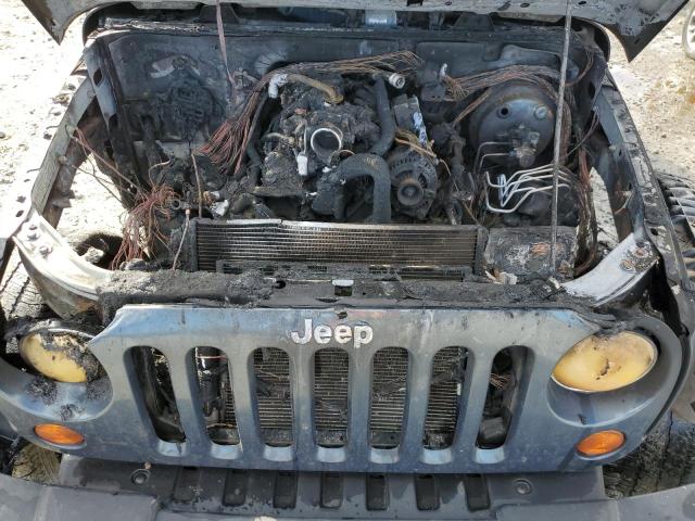 1J4GA39128L602265 - 2008 JEEP WRANGLER U X BLUE photo 11