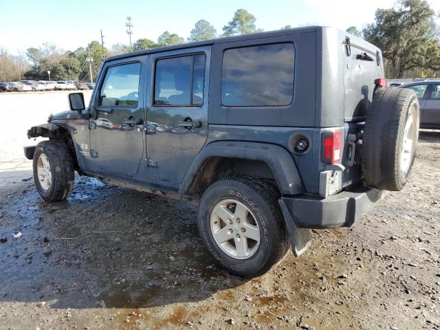 1J4GA39128L602265 - 2008 JEEP WRANGLER U X BLUE photo 2