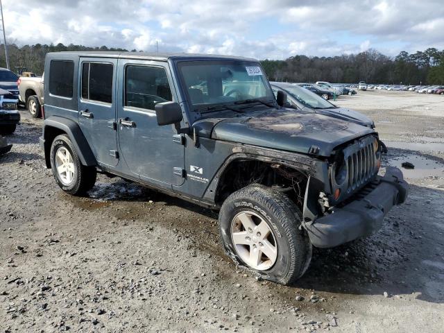 1J4GA39128L602265 - 2008 JEEP WRANGLER U X BLUE photo 4