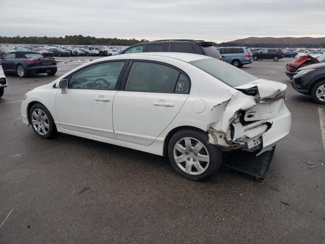 2HGFA1F50BH515306 - 2011 HONDA CIVIC LX WHITE photo 2