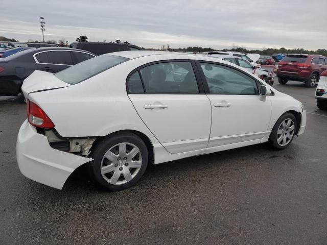 2HGFA1F50BH515306 - 2011 HONDA CIVIC LX WHITE photo 3