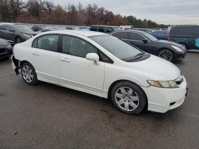 2HGFA1F50BH515306 - 2011 HONDA CIVIC LX WHITE photo 4