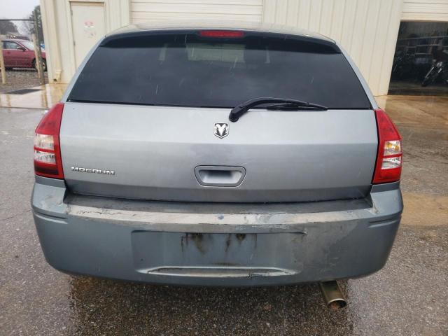 2D4FV47T36H495126 - 2006 DODGE MAGNUM SE GRAY photo 6