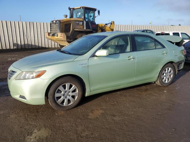 JTNBB46K773007289 - 2007 TOYOTA CAMRY HYBRID GREEN photo 1