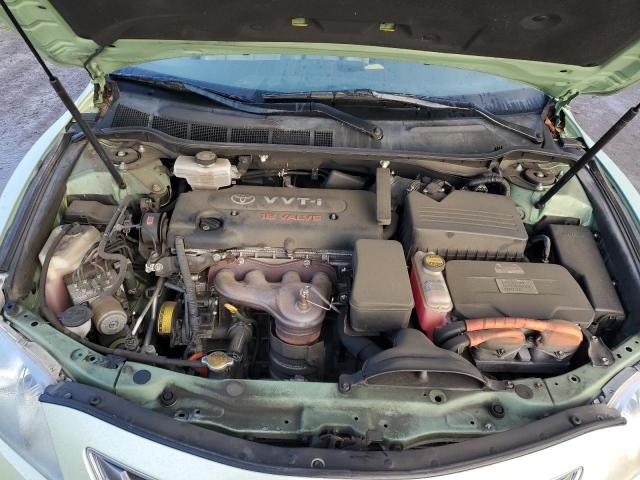 JTNBB46K773007289 - 2007 TOYOTA CAMRY HYBRID GREEN photo 11