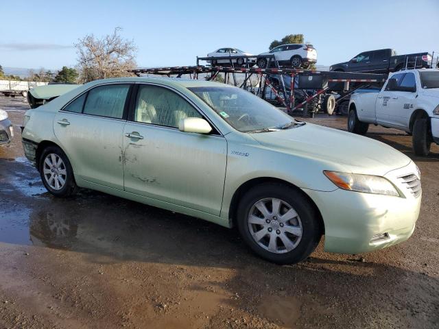 JTNBB46K773007289 - 2007 TOYOTA CAMRY HYBRID GREEN photo 4