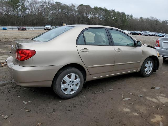 1NXBR32E85Z479112 - 2005 TOYOTA COROLLA CE GOLD photo 3