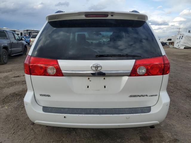 5TDZA22C76S392262 - 2006 TOYOTA SIENNA XLE WHITE photo 6