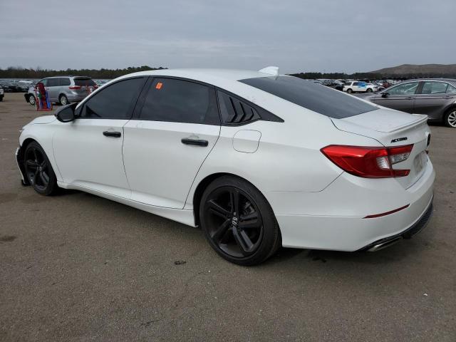 1HGCV1F37LA134297 - 2020 HONDA ACCORD SPORT WHITE photo 2