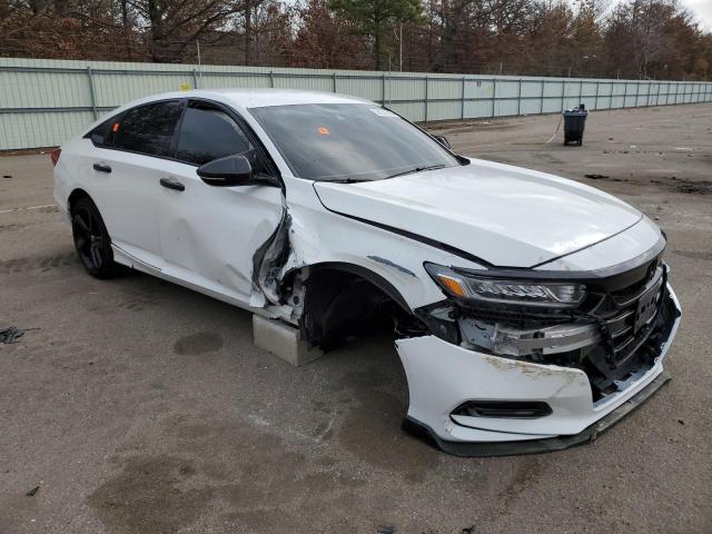 1HGCV1F37LA134297 - 2020 HONDA ACCORD SPORT WHITE photo 4