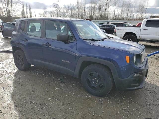 ZACCJAAB1HPF41578 - 2017 JEEP RENEGADE SPORT BLUE photo 4