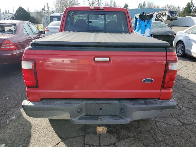 1FTZR15E41PA93654 - 2001 FORD RANGER SUPER CAB RED photo 6